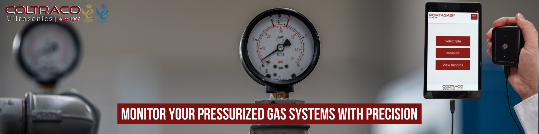 Monitor Your Pressurized Gas Systems with Precision - Portagas® is the Solution You Need!