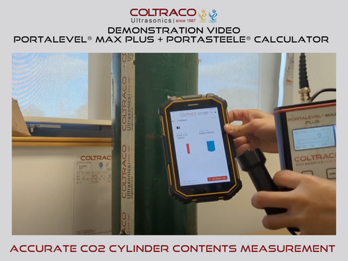 WATCH: Accurate CO2 Cylinder Contents Measurement with Portalevel MAX PLUS and Portasteele® CALCULATOR
