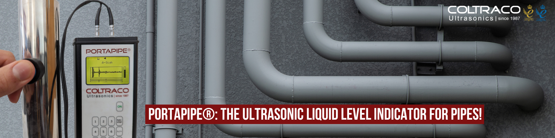 Introducing Portapipe® - The Ultrasonic Liquid Level Indicator for Pipes!
