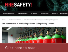 Fire Safety Search Publish our Press Release on "The Mathematics of Monitoring Gaseous Extinguishing Systems" - March 2022 | Coltraco Fire Safety Search Publish our Press Release on "The Mathematics of Monitoring Gaseous Extinguishing Systems" - March 2022 | Coltraco