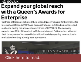 The Queen’s Awards for Enterprise publish our article on "Expand your global reach with a Queen’s Awards for Enterprise" - December 2022 | Coltraco