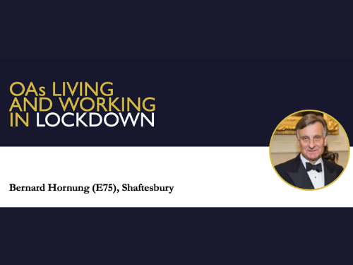 Our Head of Built Environments, Mr. Bernard Hornung's interview published in Ampleforth Diary, UK - COVID19 Lockdown Special Issue | Coltraco