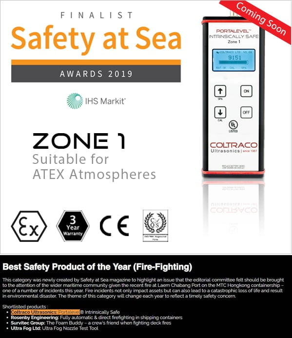 Shortlisted for IHS Safety at Sea Awards 2019 | Coltraco
